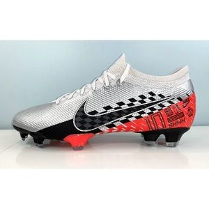 neymar cleats silver